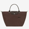 Longchamp –  Sac porté main Le Pliage green M